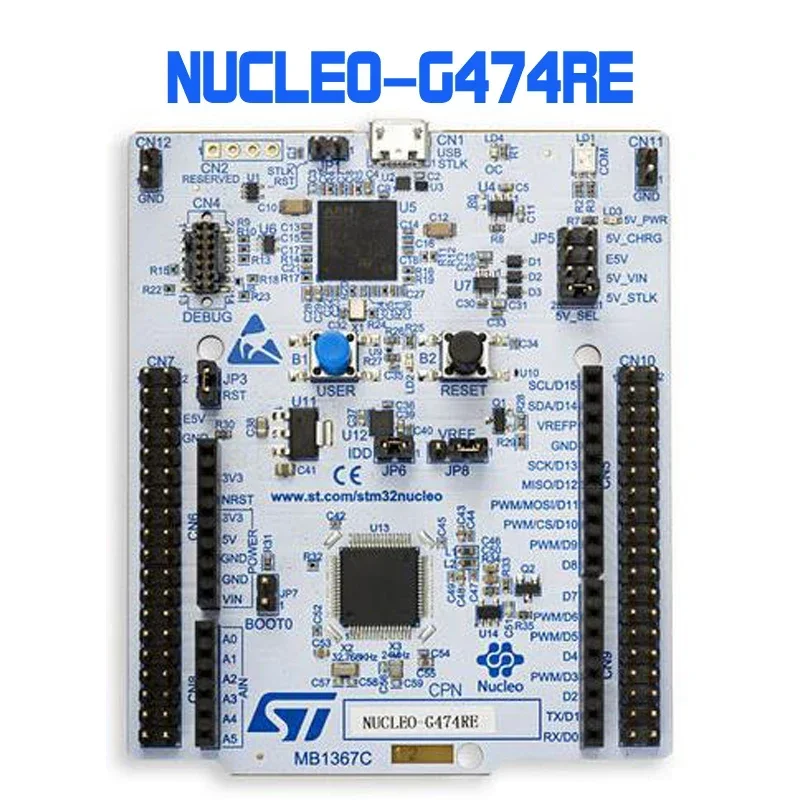 Фото NUCLEO-F413ZH NUCLEO-F429ZI NUCLEO-F446RE NUCLEO-G431RB NUCLEO-G474RE NUCLEO-L476RG Nucleo-64 Плата разработки o №5