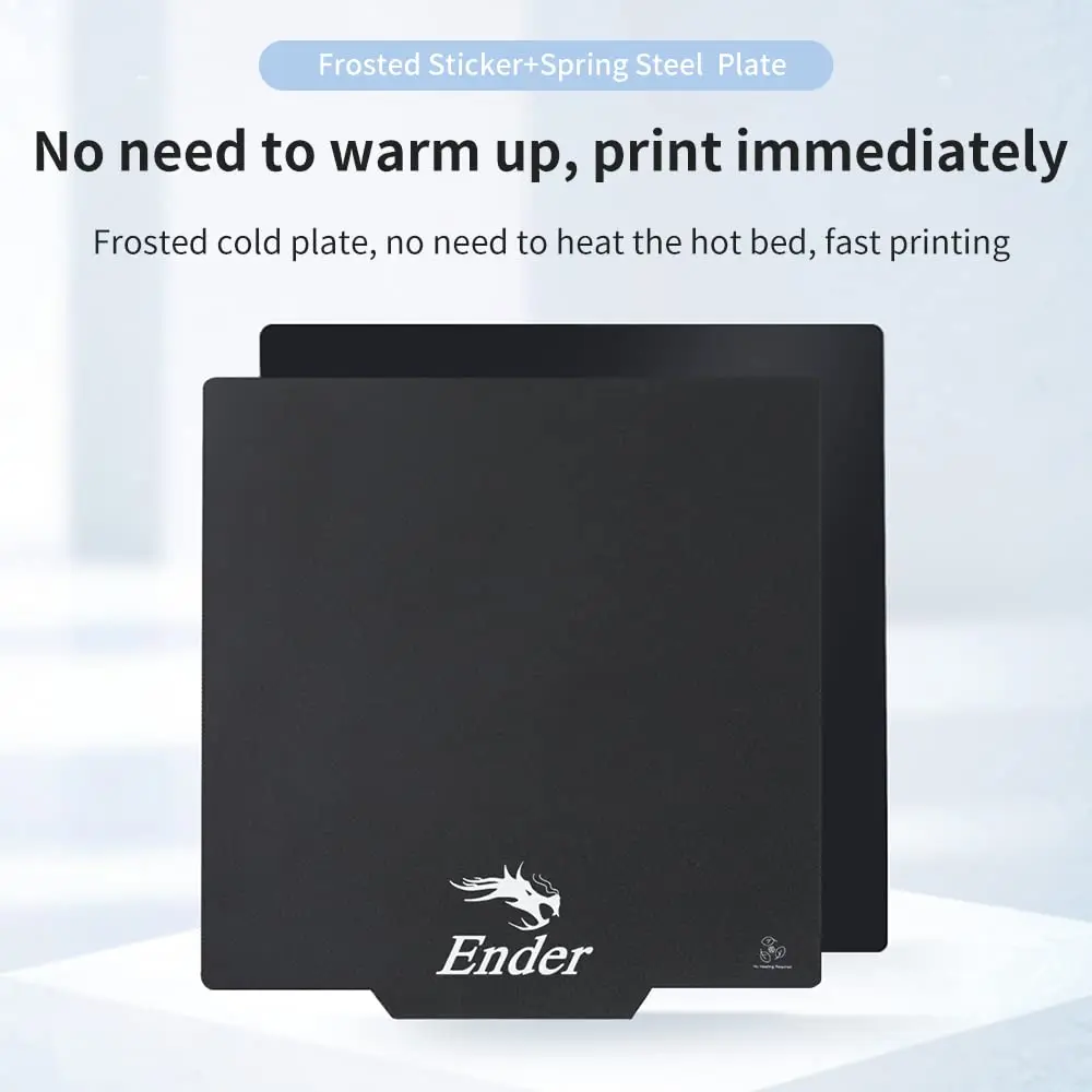 Creality 3D Ender 3 V2 Магнитная Горячая фотопластина 235*235*1 мм для /Ender 5 Pro /CR20 оригинальные