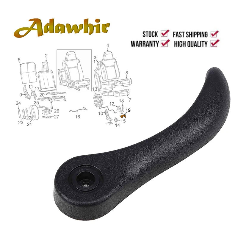 

Left Front Seat Adjustable Seat 89041697 for Chevrolet GMC Hummer Seat Handles 2004-2012 Driver Side