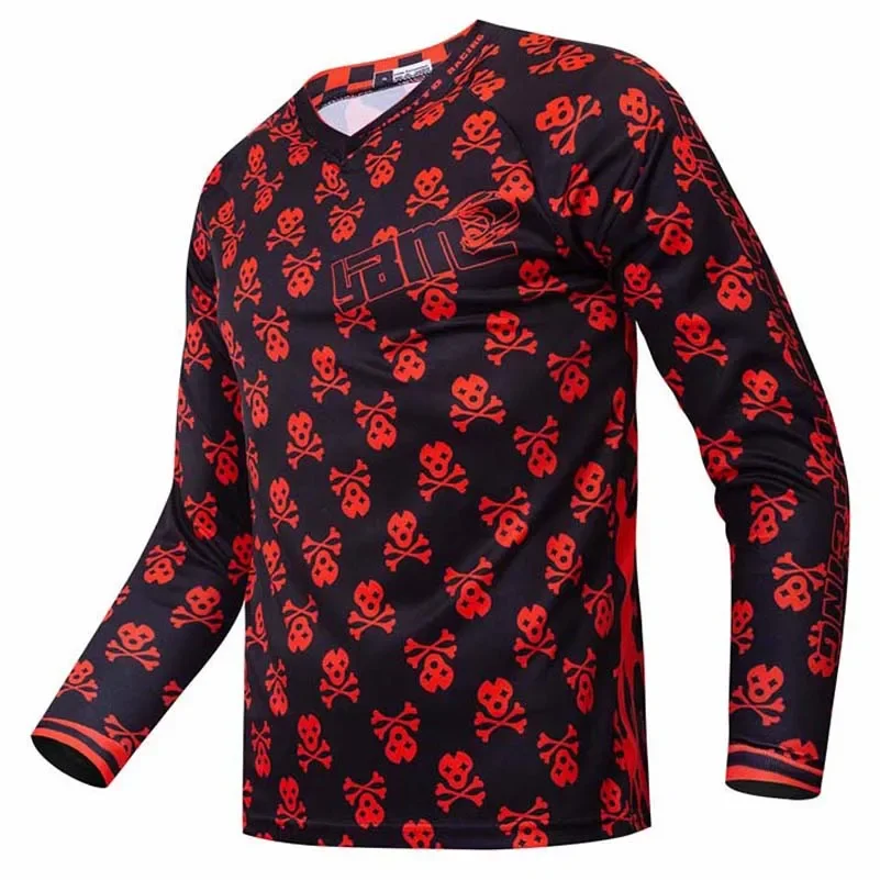 MX Джерси для мотокросса Камуфляжный дизайн горного велосипеда эндуро bmx гонщик