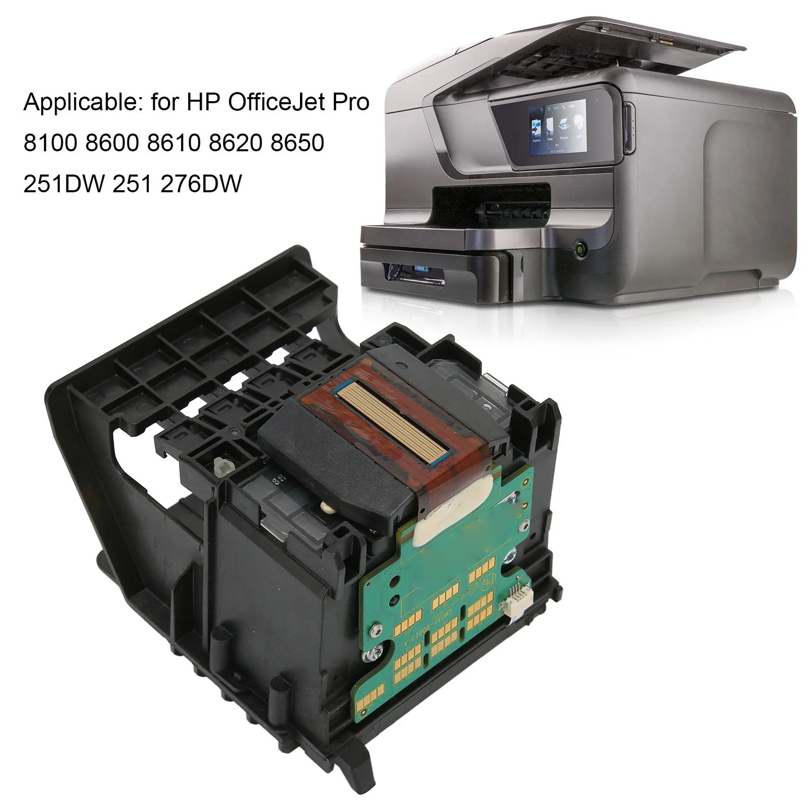 950 951 Запасные части для принтера с соплом HP Officejet Pro 8100 8600 8610 8620 8650 251DW 251 Печатающая
