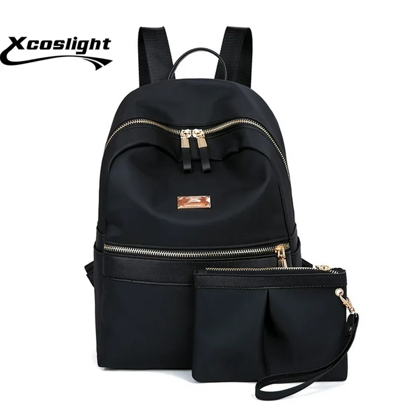 Водонепроницаемый рюкзак из ткани Оксфорд для женщин дорожная сумка школьный