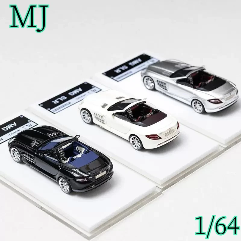 Фото Реплика спортивного автомобиля MJ1/64 из смолы, двухдверный кабриолет, масштаб 1:64 - коллекционная модель - статуэтка для взрослых - подарок для мальчика №2