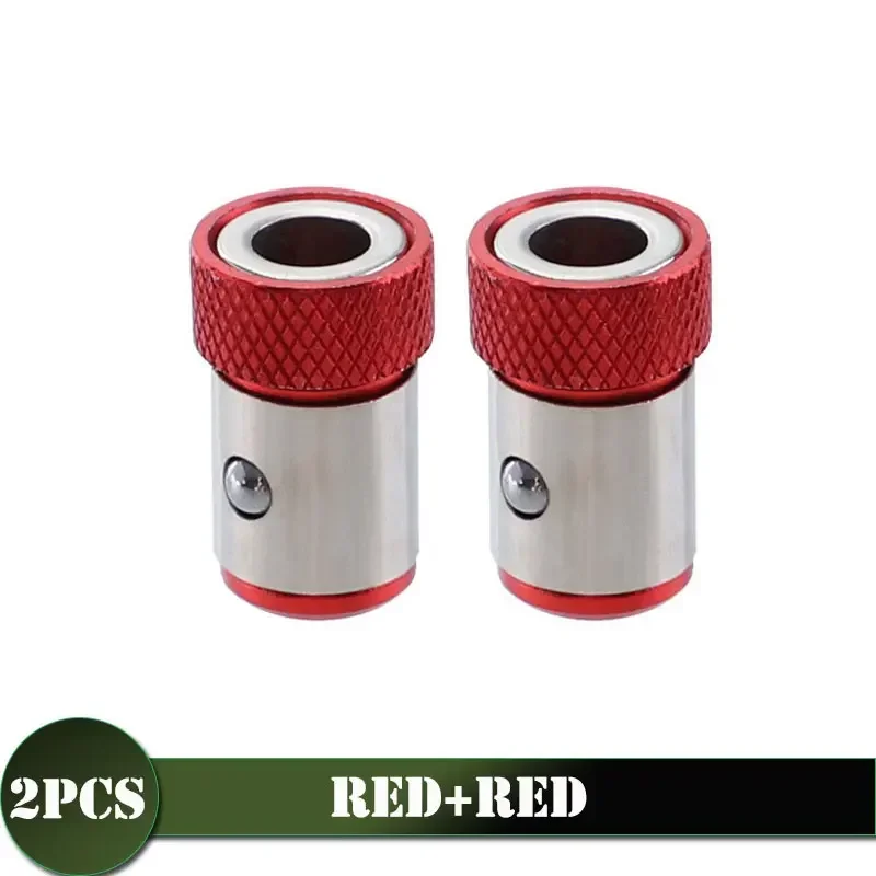 

3/2/1 шт. универсальный магнитный кольцевой держатель бит, кольцо отвертки для электрической дрели Phillip, отвертка 1/4 дюйма, сильный намагничиватель