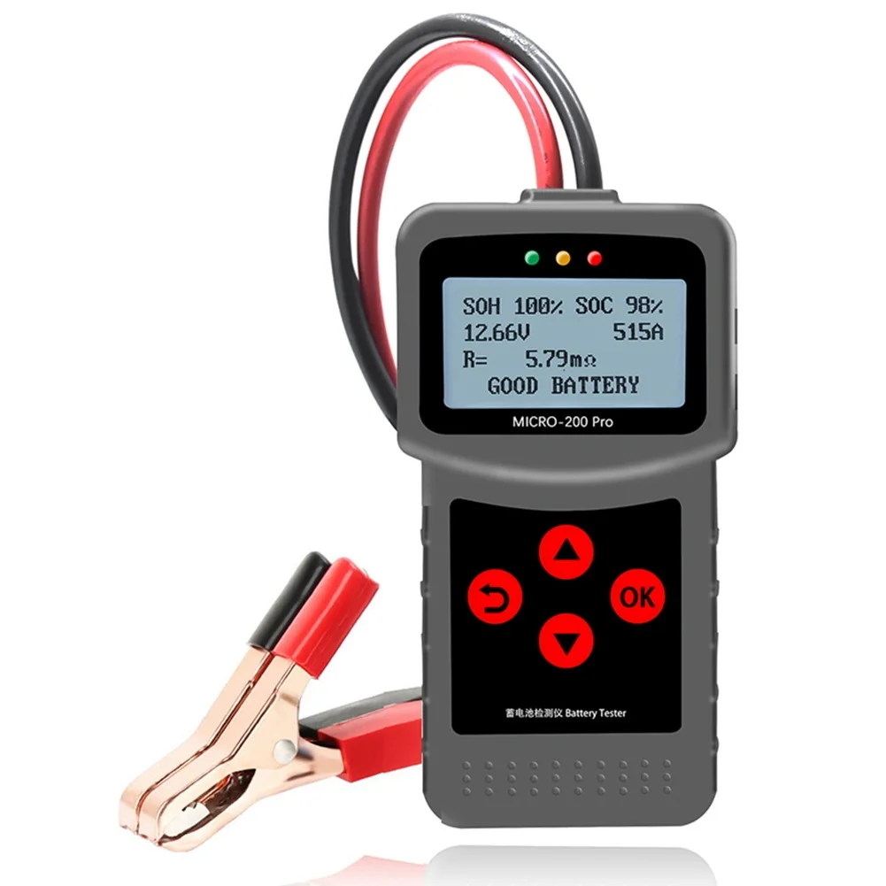 

Mini 200 Pro 24V 12V Car Battery Tester CCA BCI CA MCA JIS DIN IEC Digital Battery Analyzer Mini 200Pro