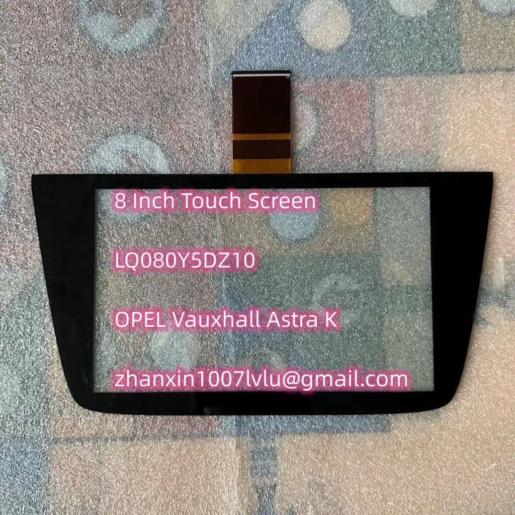 Новый 8-дюймовый 60 контактный сенсорный экран со стеклянным дигитайзером для Opel