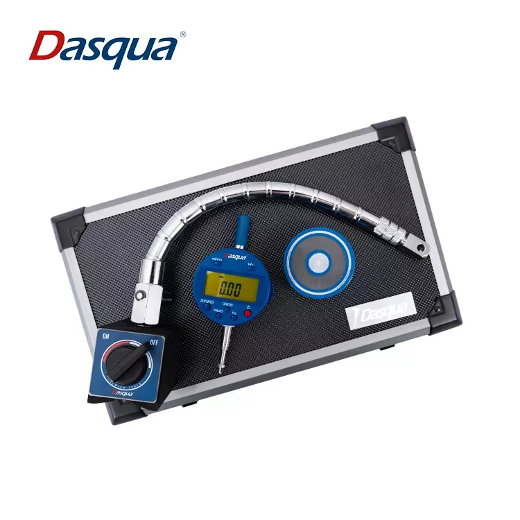 

Dasqua 0-25mm Flex Chrome Magnetic Base With Dial Indicator Set
