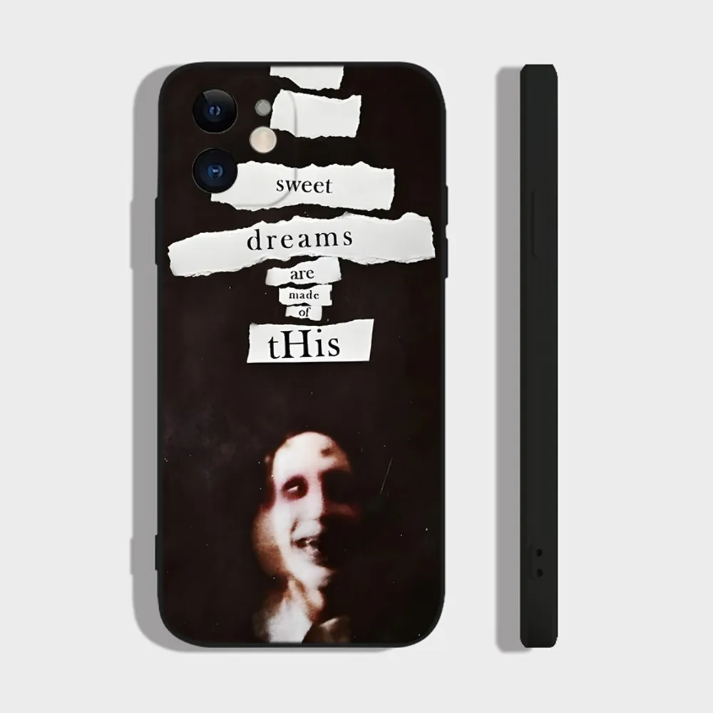 Marilyn Manson как секретный чехол для телефона iPhone 16 15 14 13 12 11 Plus Pro Max XR XS X 7 8 SE Mini