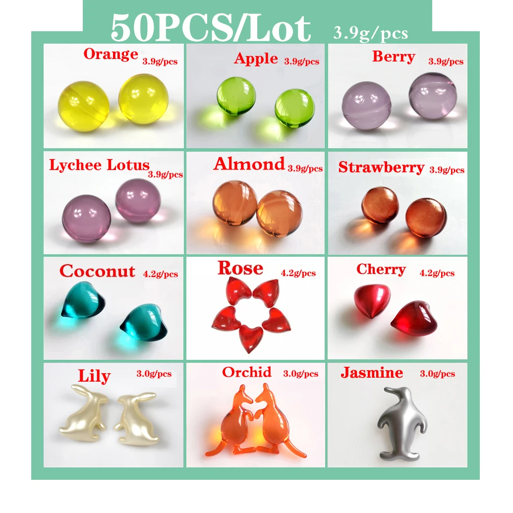 

Skin repair moisturizing Bath oil beads capsules SPA Massage Oil essentia Family hotel travel supplies circular 3.0g 3.9g 4.2g