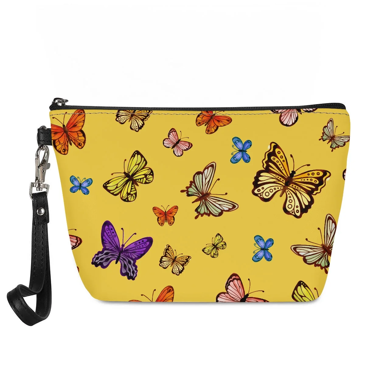 

Makeup Bag Women Make up Bag Cute Butterfly Print Travel Organizer Neceser Beautician Vanity Toiletry Kits Storage Cosmetic Bags