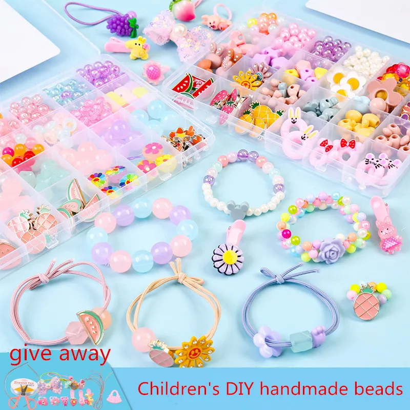 

24 Сетки DIY ручной работы из бисера Детская игрушка креативные свободные бусины поделки изготовление браслетов кольцо ювелирный набор подар...