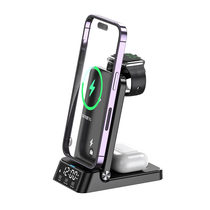 

Multifunctional Fast Charging Station Fast Charging Three In One Wireless Charger Suitable For Samsung Galaxy Watch 4/s22/s21