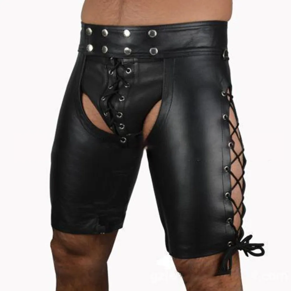 

Brand New High Quality Panties Underpants For Gay Men Lingerie Men S-2XL Sexy Spandex Synthetic Leather Underwear