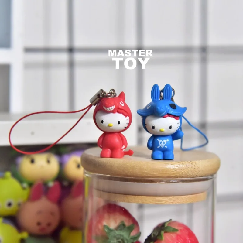 

Sanrio Anime Hello Kitty Action Figure Cute Kawaii KT Cat Animation Series Model Toys Pendants Collection Decorations Kids Gifts