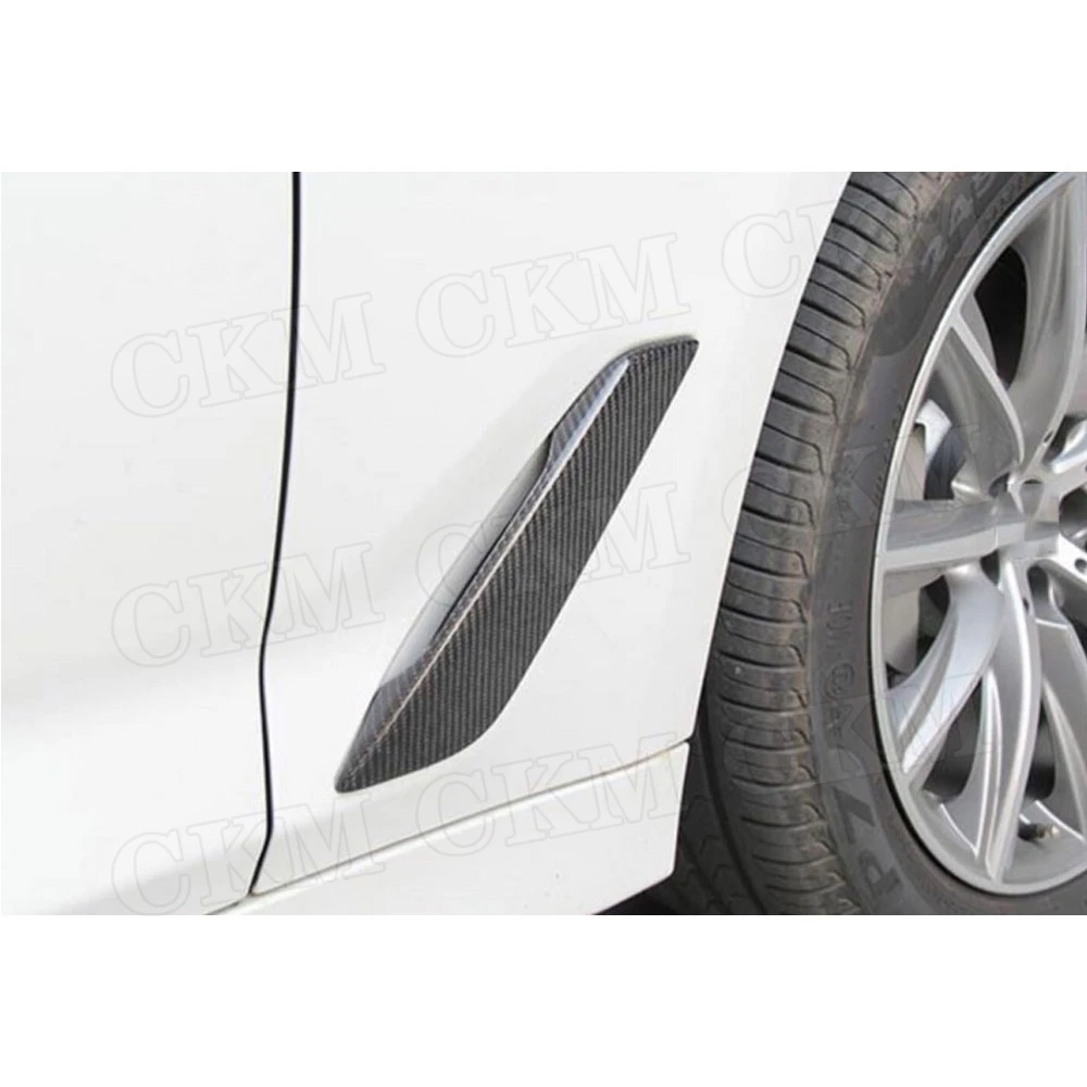 5 серии углеродное волокно боковая крышка вентиляционного отверстия