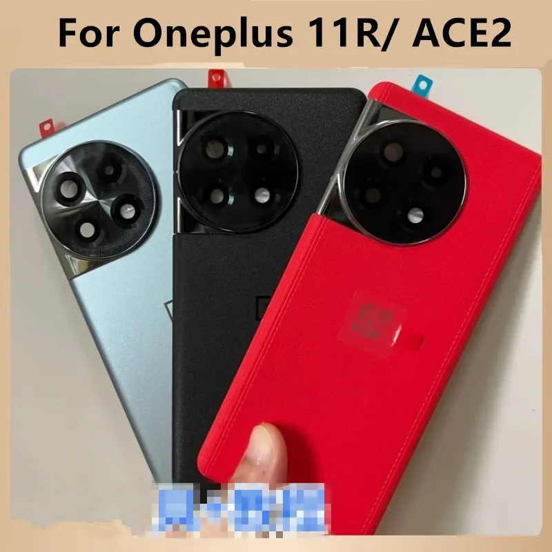 

Rear Housing For Oneplus 11R / ACE 2 One Plus Battery Back Cover Glass Door 6.74" Repair Replace Case + Camera Lens Logo