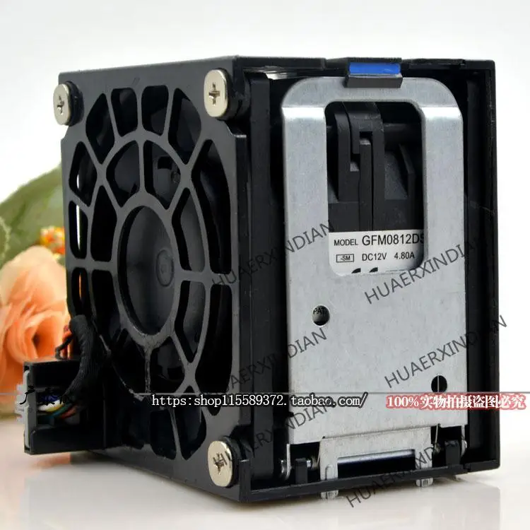 

Original Gfm0812ds 12V 4.80a 80x56mm Server Cooling Fan Assembly Kit