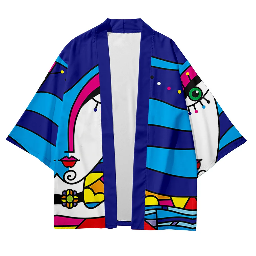 Кимоно мужское традиционное в японском стиле индивидуальный Кардиган для мужчин