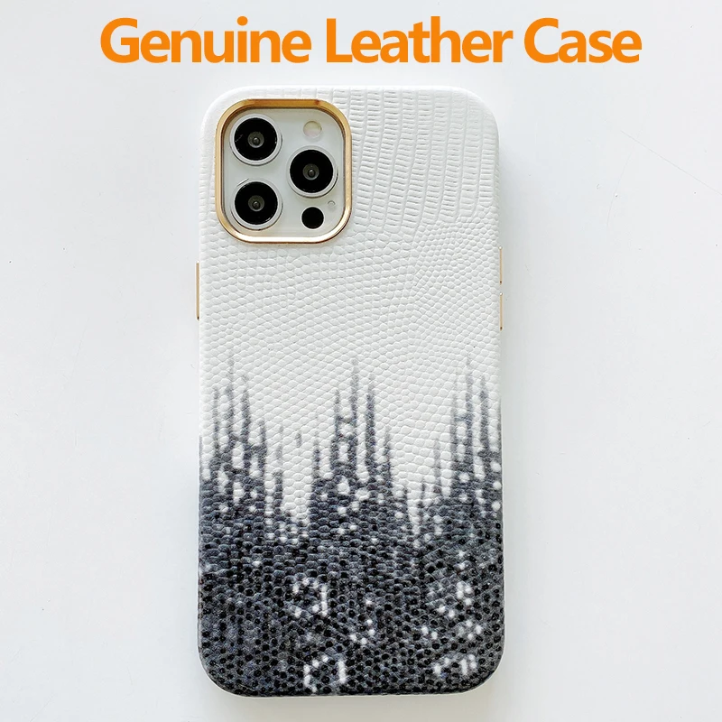 

Genuine Leather Case for iPhone 12 Pro Max Business Natural Real Skin Case for iPhone 12 Phone Back Cover