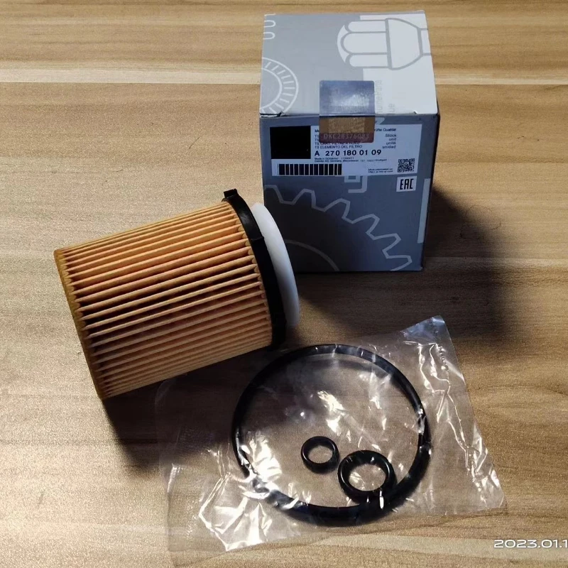 Автомобильный Оригинальный масляный фильтр 5 упаковок для двигателя CLA250 I4 2.0L 270,920 OEM № 2701800109/2701800009/2701840125 Автозапчасти масляного фильтра