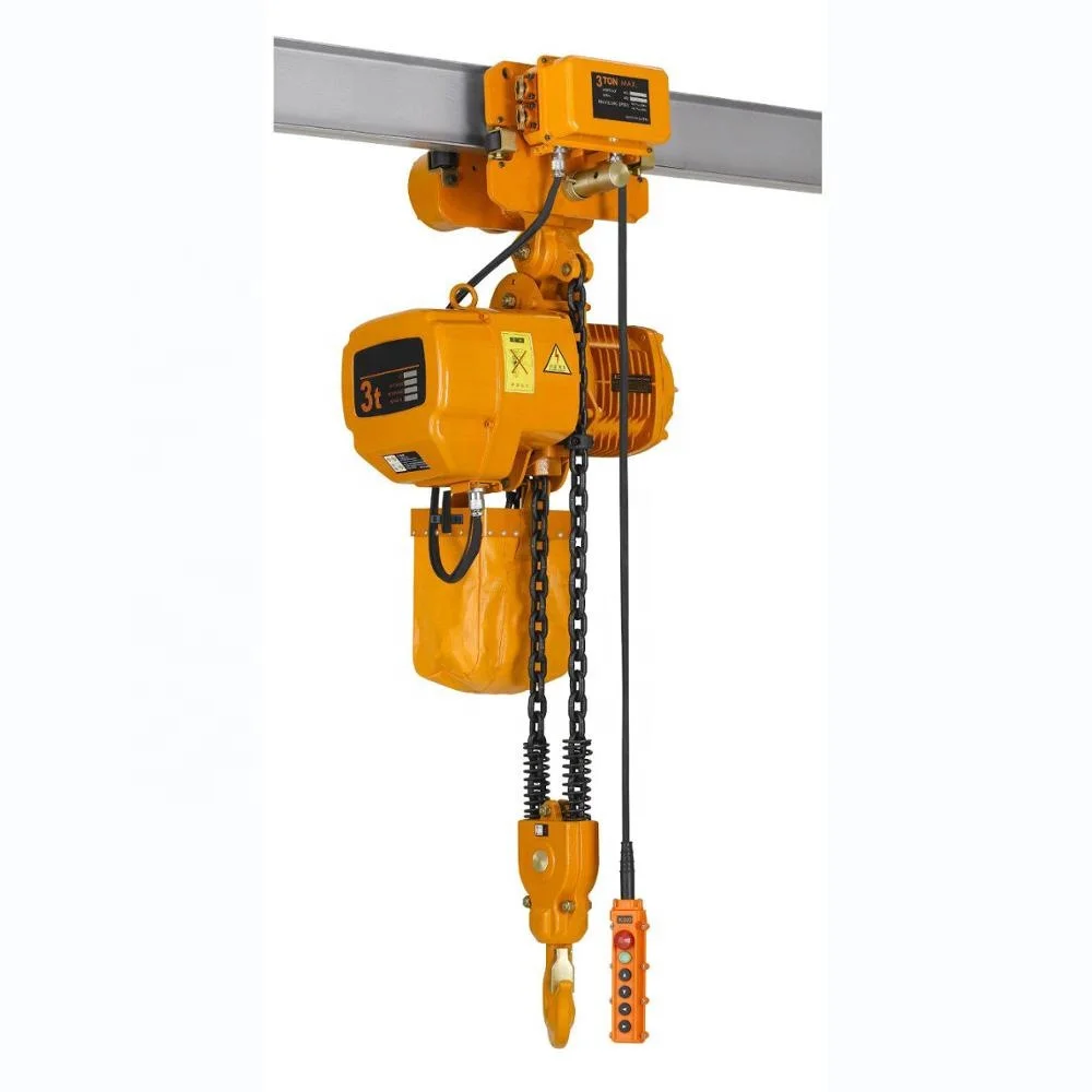 

Monorail 2 ton electric chain hoist price chain electric hoist with remote control