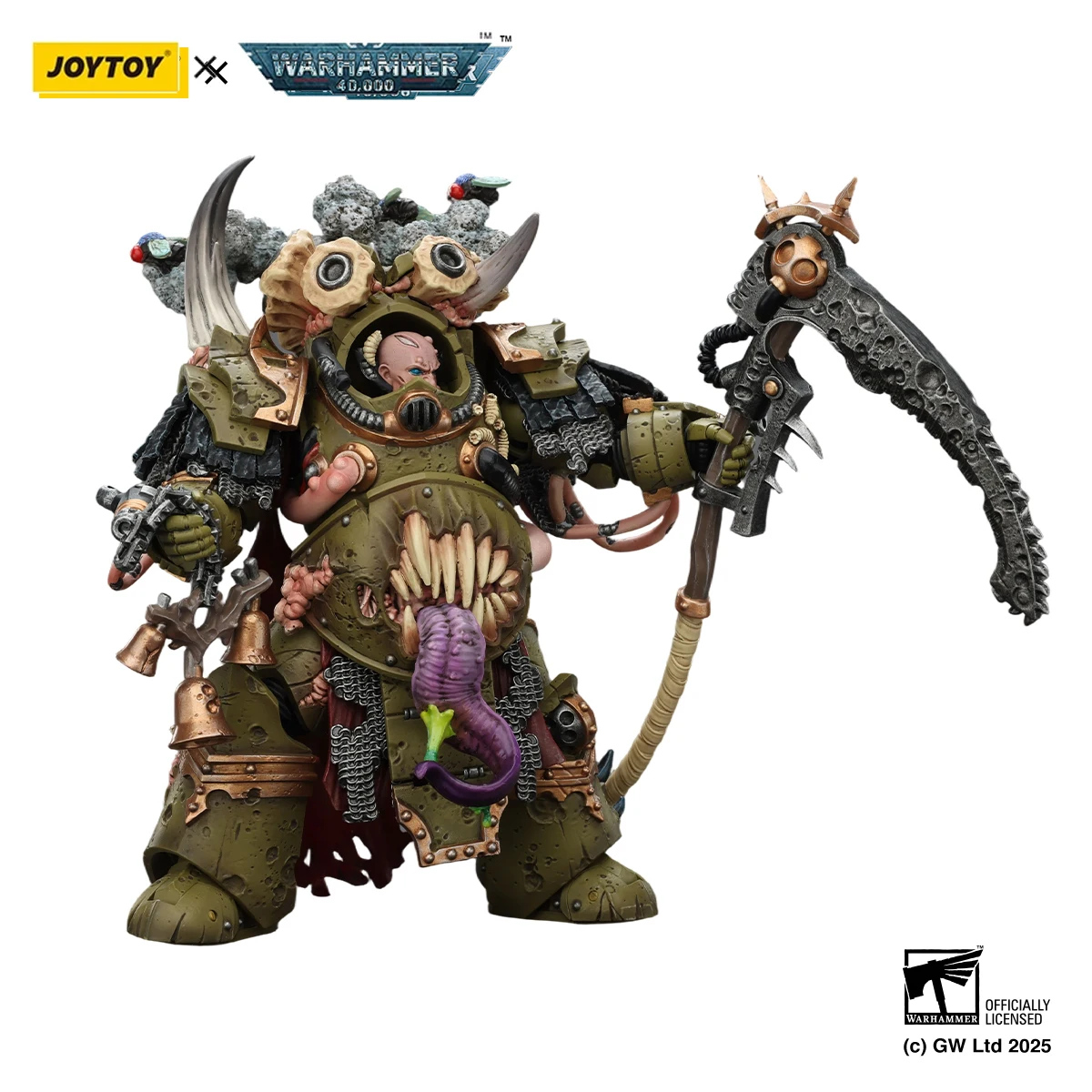 Доставка в течение 24 часов: JOYTOY Warhammer 40K Death Guard Deathshroud Terminator Champion с перчатками Manreaper и Plaguespurter Gauntlets (art.: 3920dbda159e1) - 3920dbda159e1