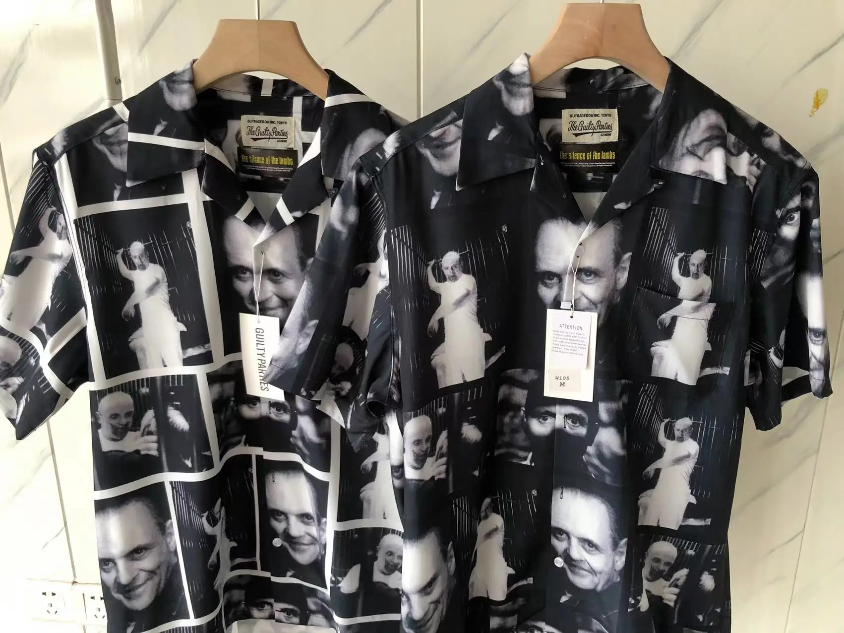 

High quality 1:1 Hawaii Beach Style Wacko Maria Shirts Lapel Short Sleeve Shirt For Men Women