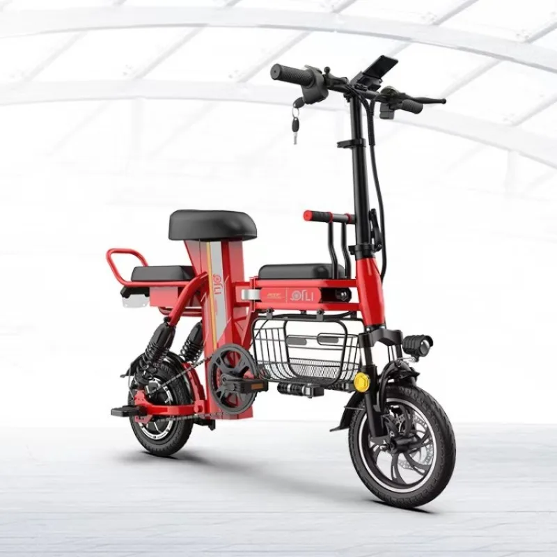 

Mini Electric Scooter Seat Electric Bicycles 350W 48V Portable Electric Bikes