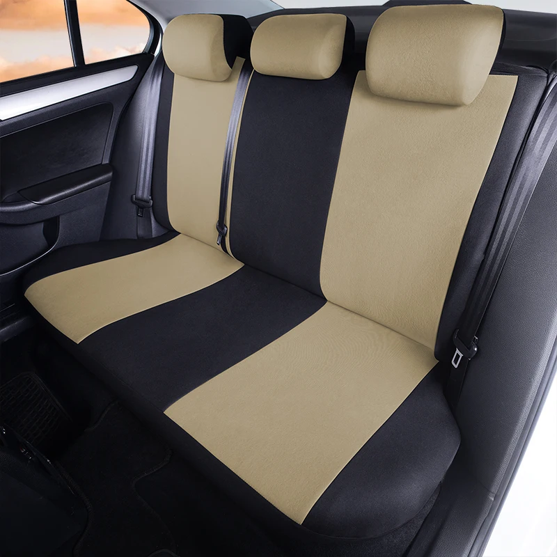 Полный комплект чехлов на автомобильные сиденья с подушкой безопасности и сплит