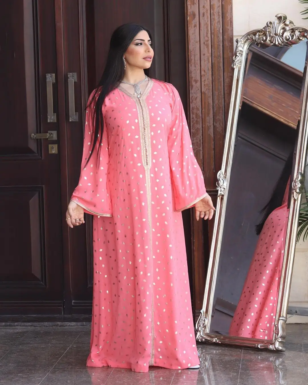 

Ramadan Abayas for Women Turkish Dresses Muslim Hijab Dress Jalabiya Abaya Dubai Turkey Islam Clothing Caftan Marocain Djellaba