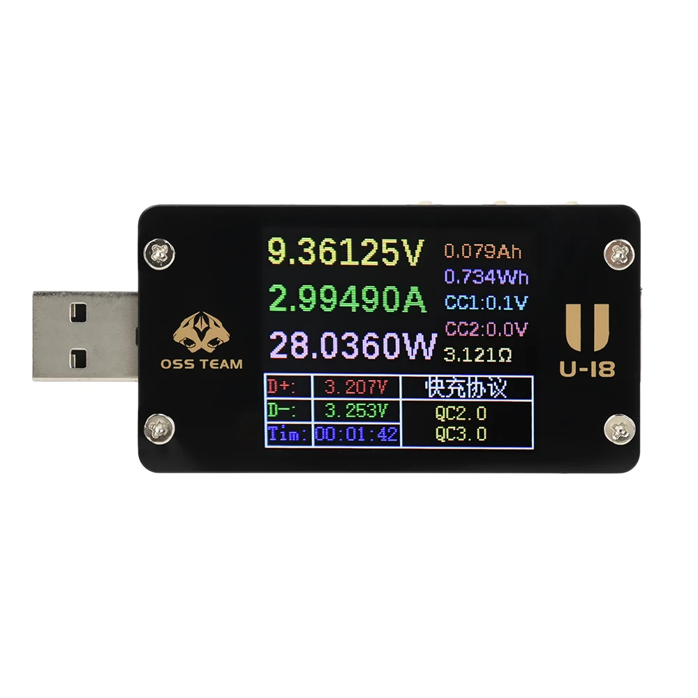 

Aideepen USB-тестер быстрой зарядки