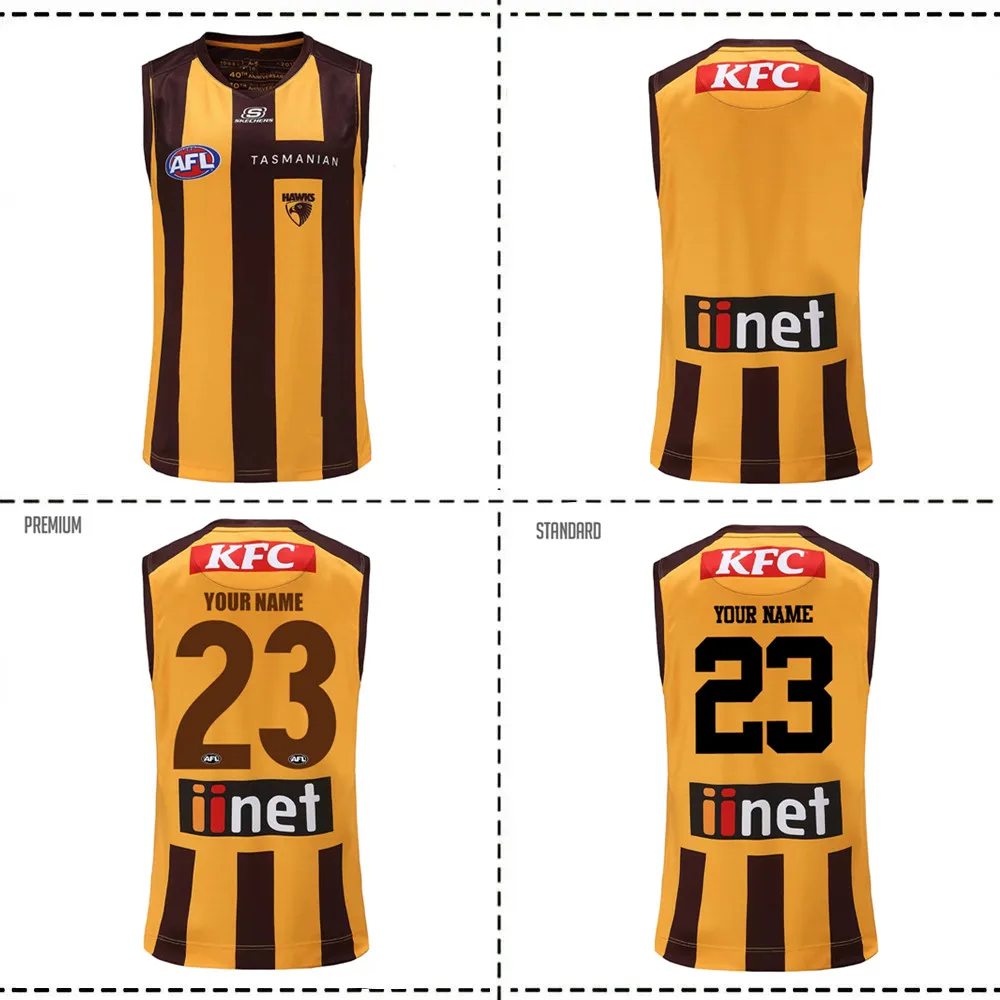 

2023 HAWTHORN HAWKS HOME GUERNSEY RUGBY JERSEY size S-M-L-XL-XXL