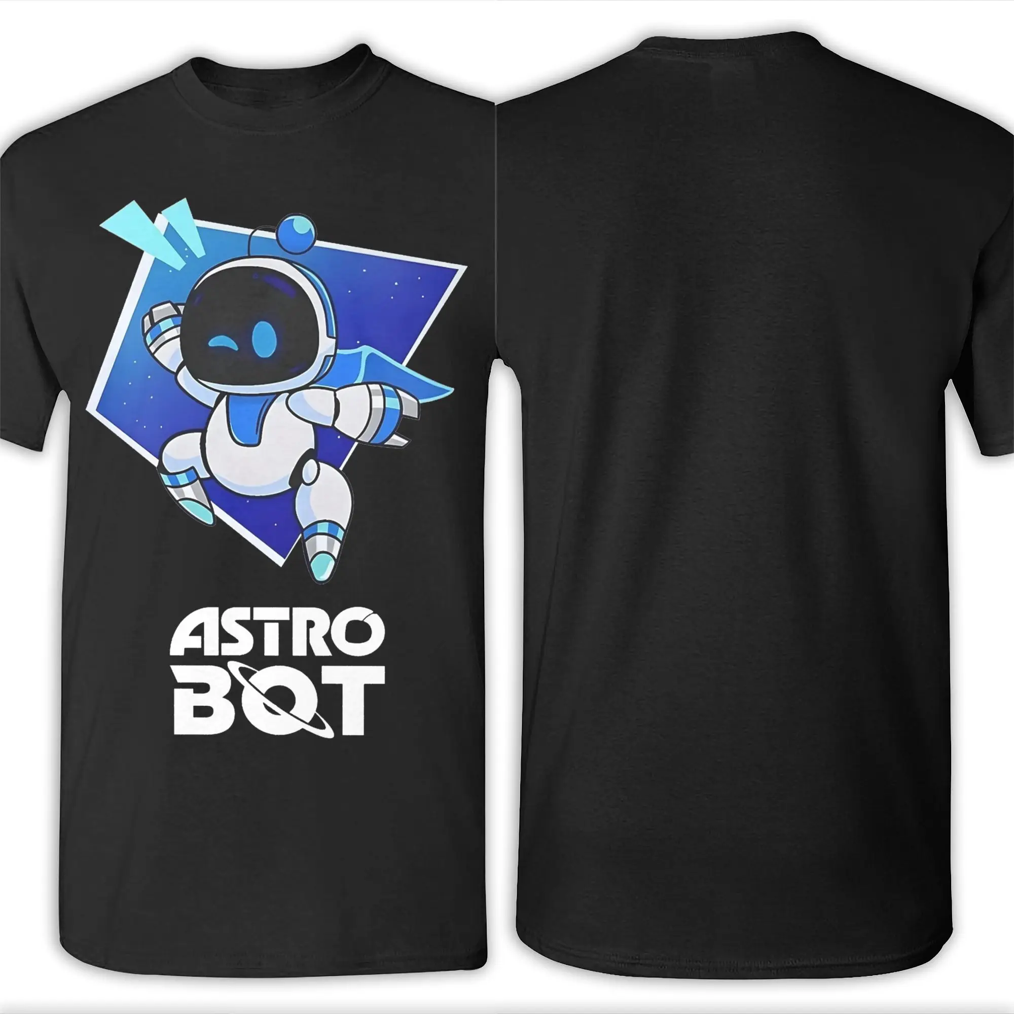 Men Women New Arrival Cute Astrobot Emotions Tee T Shirt Pure Cotton Astros Playroom T-shirts Clothing