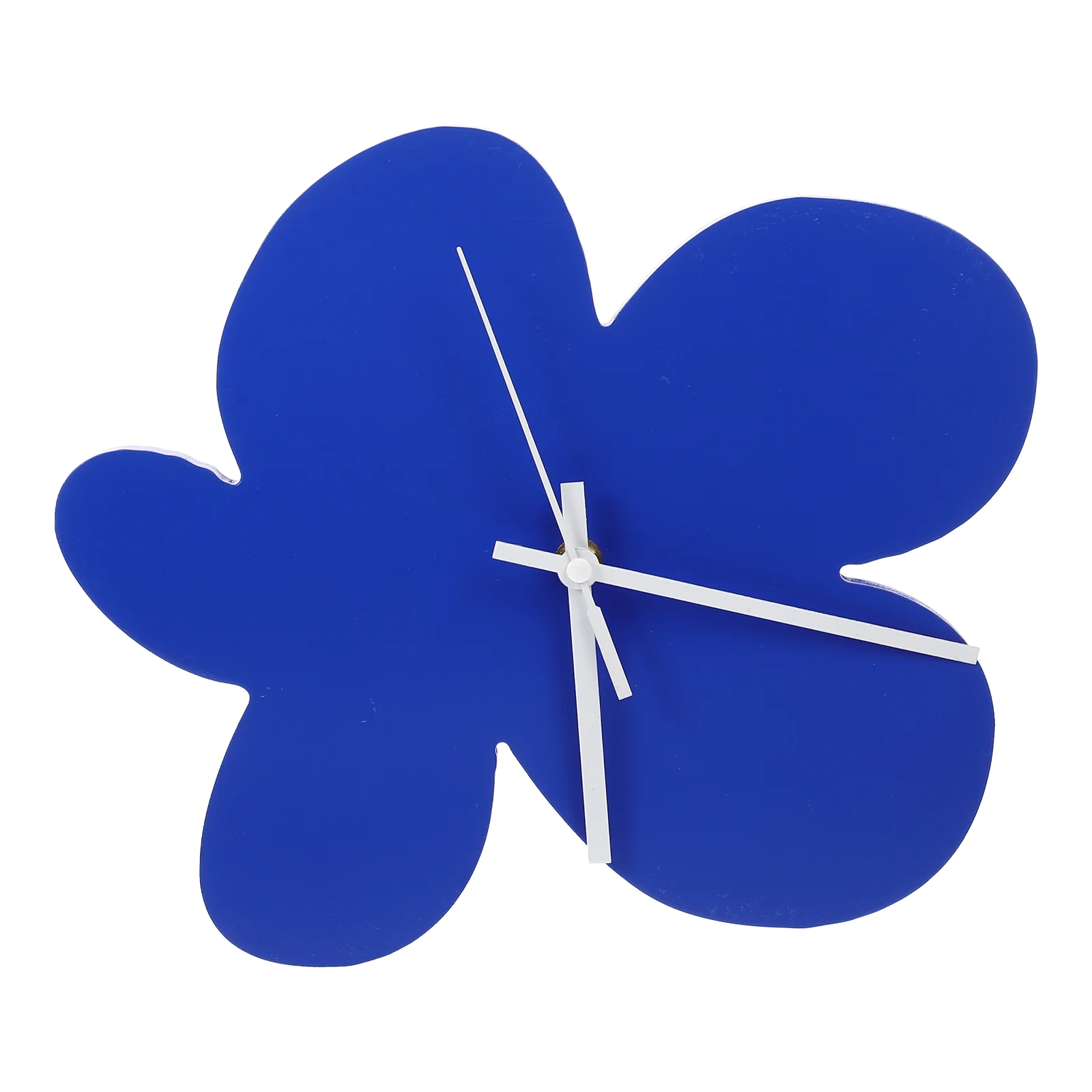 

Clock Wall Flower Clocks Decorative Hangingshaped Modern Vintage Farmhouse Silent Novelty Mute Decor Ticking Non Bedroom Room