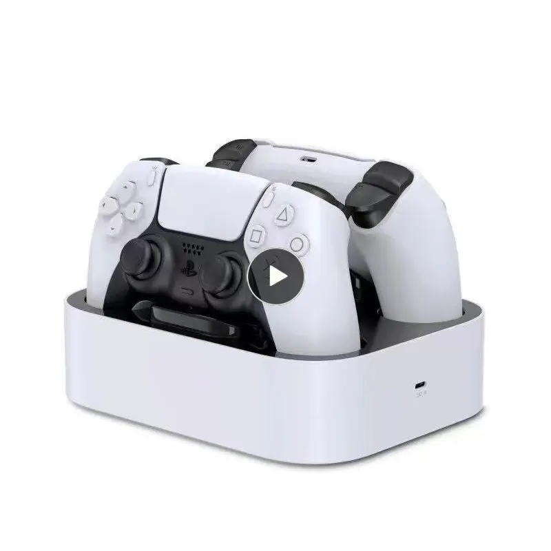 

For Ps5 Handle Dock Controller Charging Dock Joystick Charger Charging Cradle Dock Station Dual Fast Charger Usb Type-c
