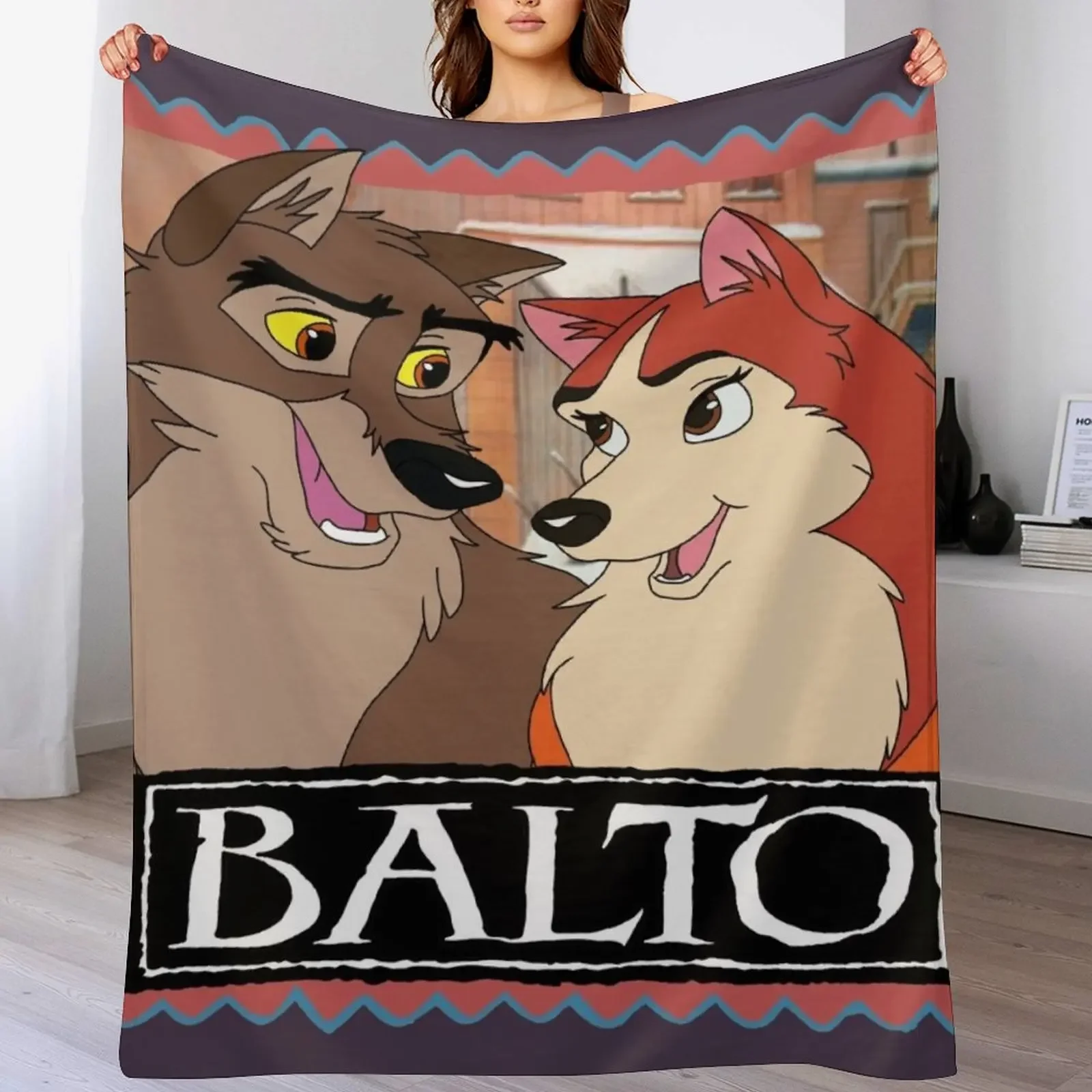 Одеяло Balto And Jenna фланелевые мягкие дизайнерские персонализированные подарочные