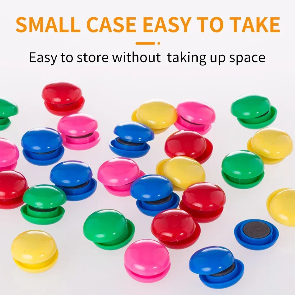 Магнитная бусина D20 магнитная булавка для холодильника красочная фотография