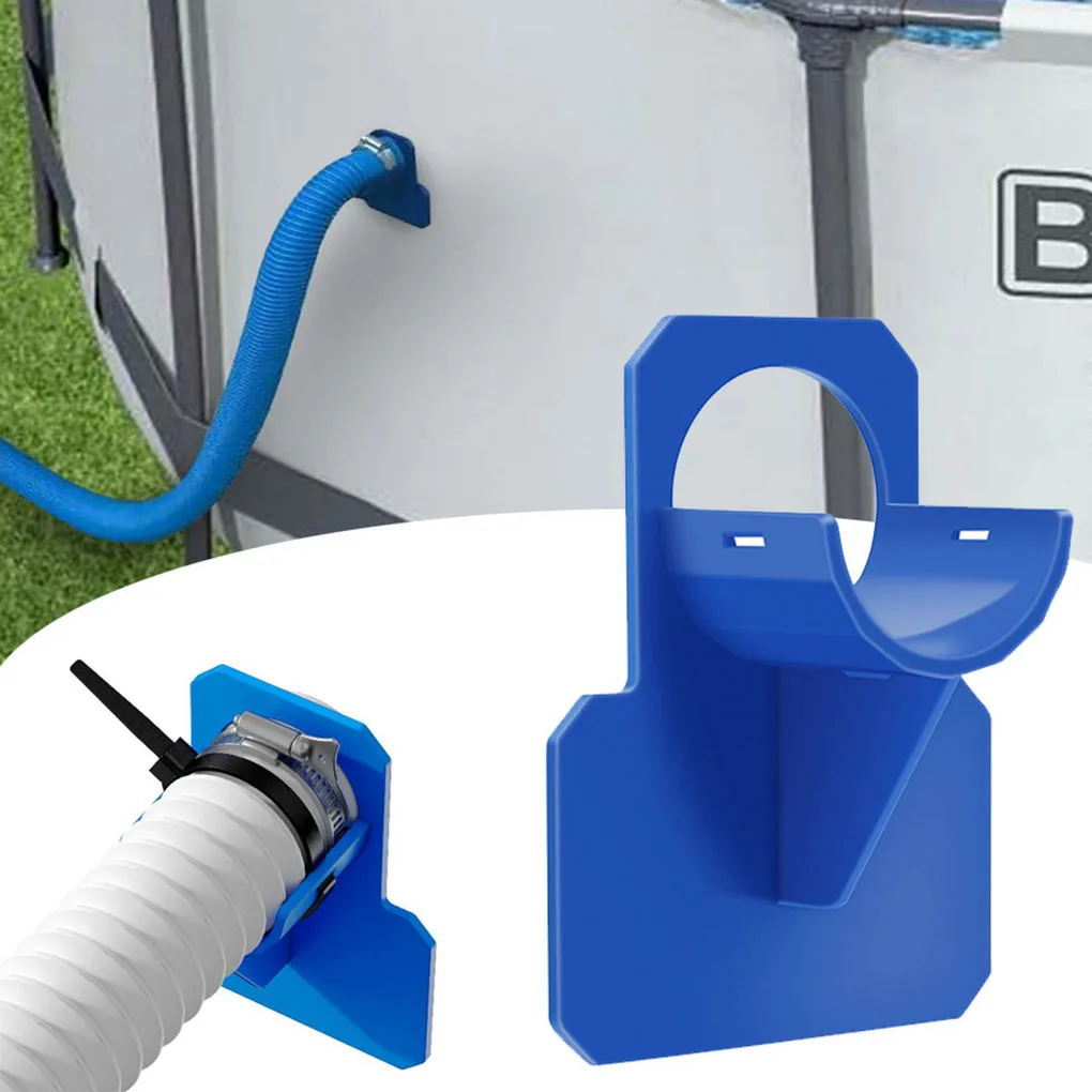

Swimming Pool Pipe Holder Mount Supports Pipes 30-38mm for Intex Above Ground Hose Outlet with Cable Tie Supplies