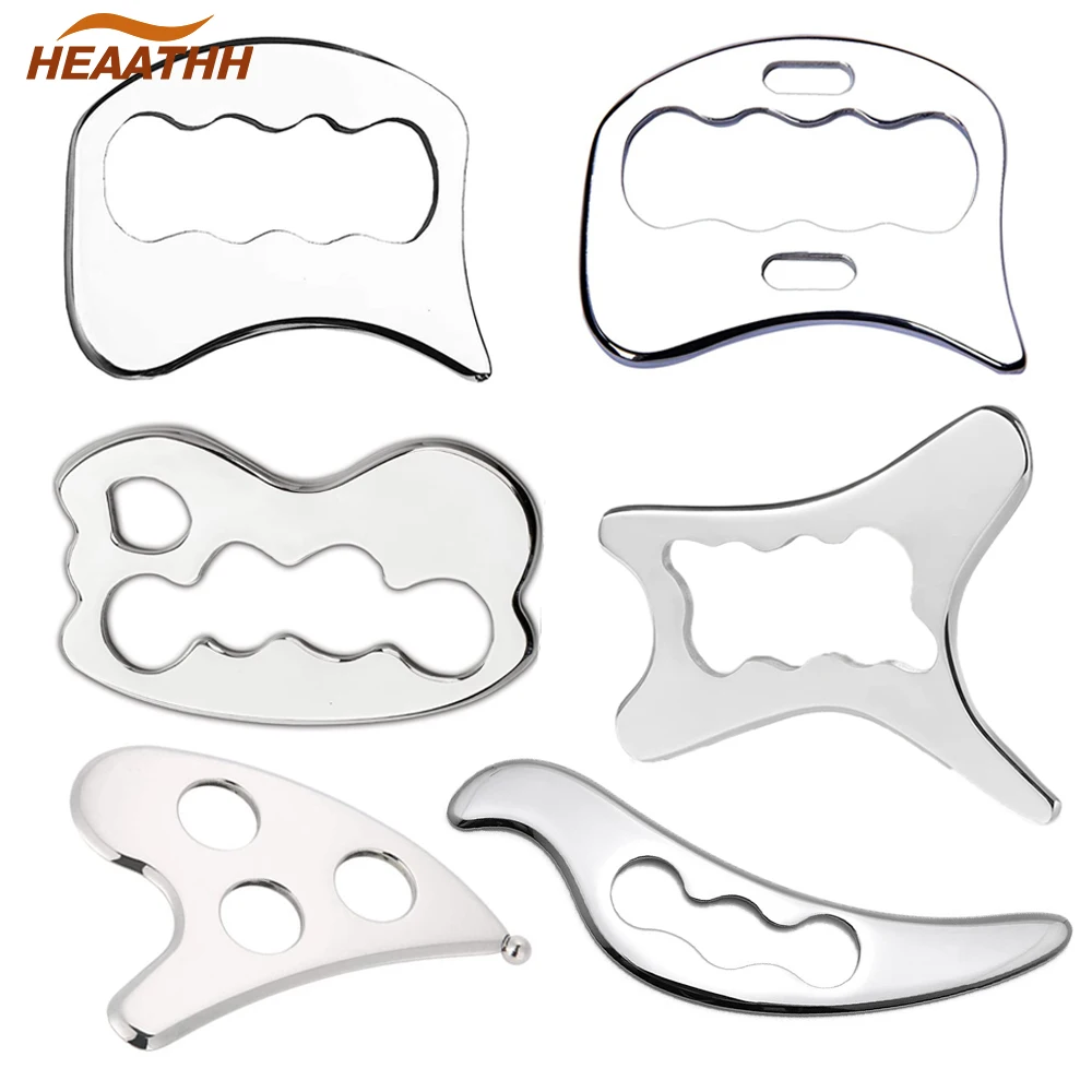 Stainless Steel Gua Sha Massage Tool Muscle Scraping Massager Soft Tissue Physical Therapy Back Leg Arm Neck Shoulder Relaxation
Stainless Steel Gua Sha Massage Tool Muscle Scraping Massager Soft Tissue Physical Therapy Back Leg Arm Neck Shoulder Relaxation
