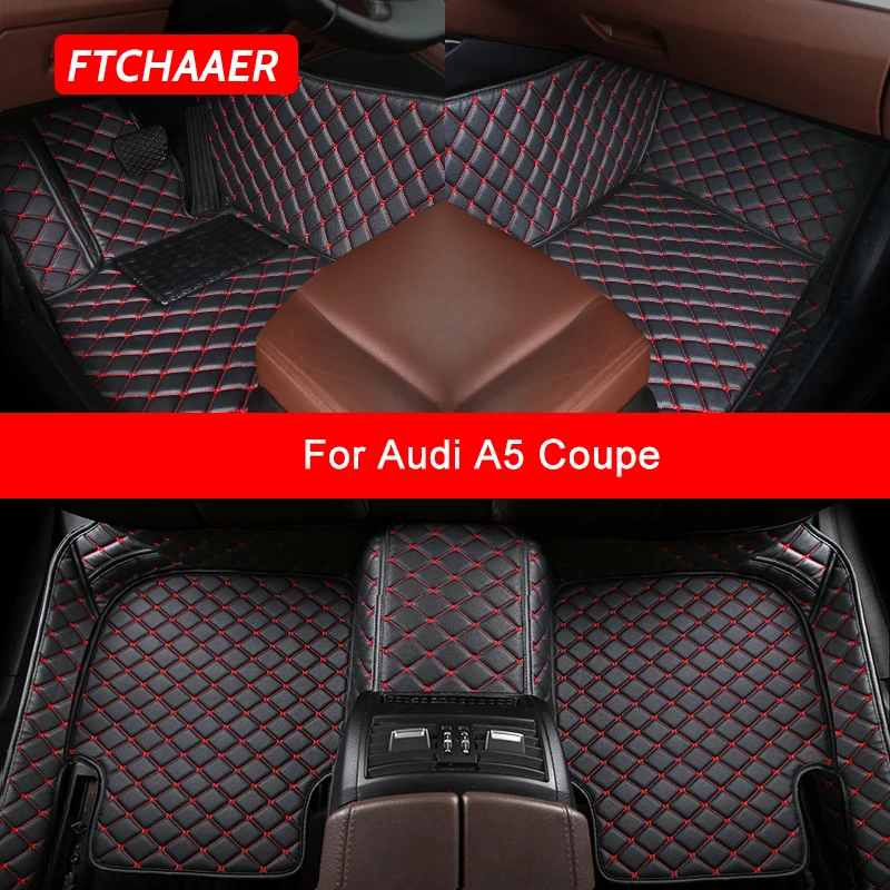 

FTCHAAER пользовательские автомобильные коврики для Audi A5 Coupe 2-дверные автомобильные аксессуары ковер для ног
