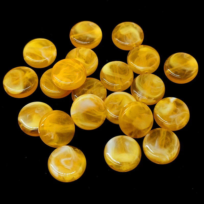 20 шт./лот 15 мм продолговатые бусины из искусственного камня для изготовления