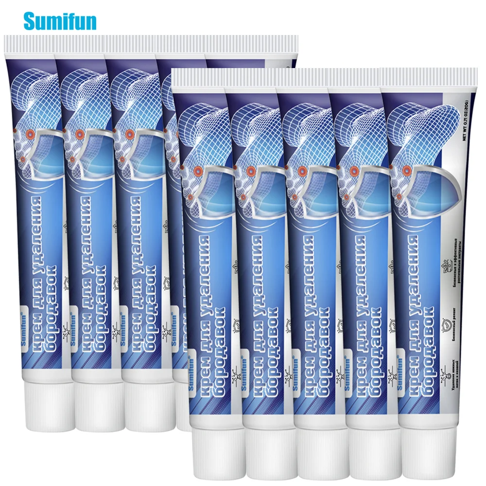 

1/5/10Pcs Sumifun Warts Removal Cream Remove Sole Callosity Antibacterial Ointment Foot Corn Remover Skin Tag Mole Care Plaster
