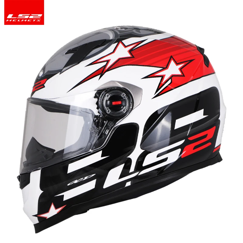 LS2 FF358 классический мотоциклетный шлем на все лицо гоночный бак Samurai Xdron |