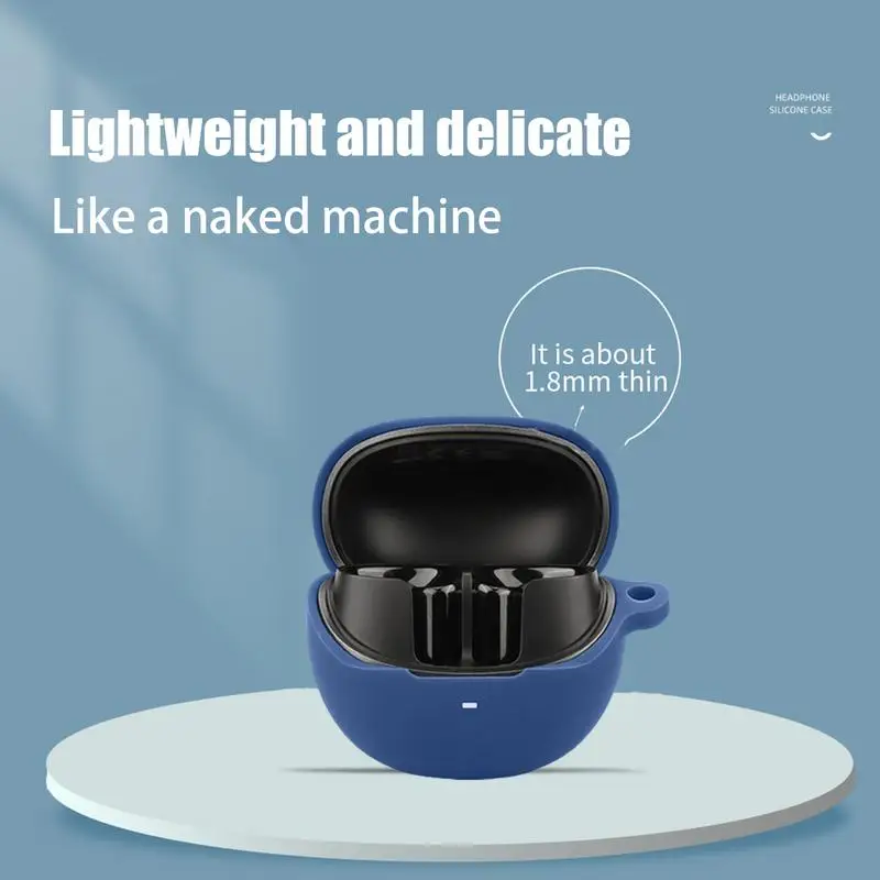 Силиконовый защитный чехол для наушников QCY AilyBuds Pro/HT10