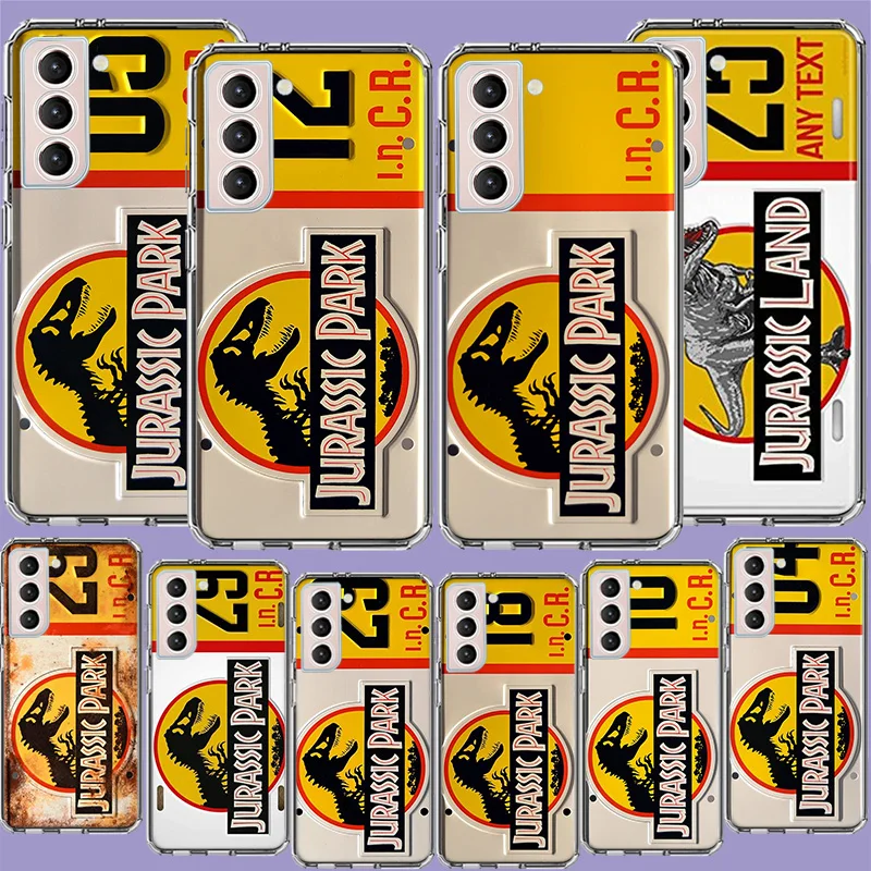 

Jurassic Park Plate Phone Case For Galaxy A14 Samsung A02S A12 A22 A32 A42 A52 A72 A13 A33 A53 A73 5G A03 A03S A23 A30S A50S A70