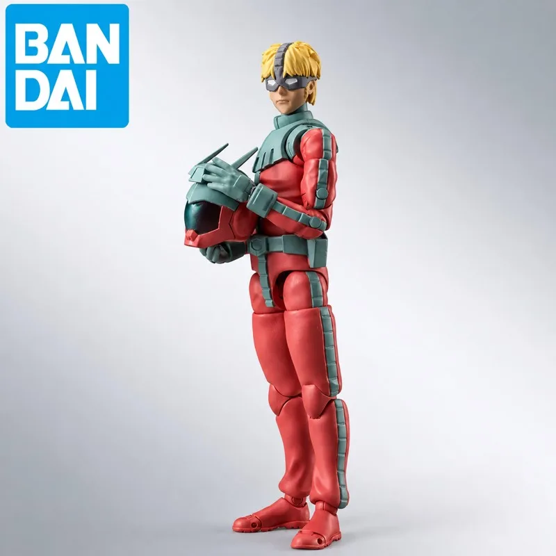Фото В наличии: Оригинальная фигурка Bandai Spirits Gundam Char Aznable от Bandai, новая в коробке, игрушка с персонажами аниме. №3