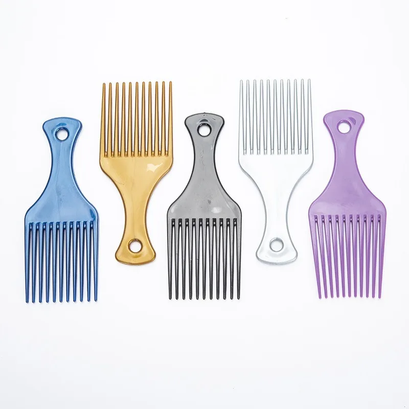 1 шт. расческа для укладки волос Afo пластиковые расчески мужчин и женщин зубцы