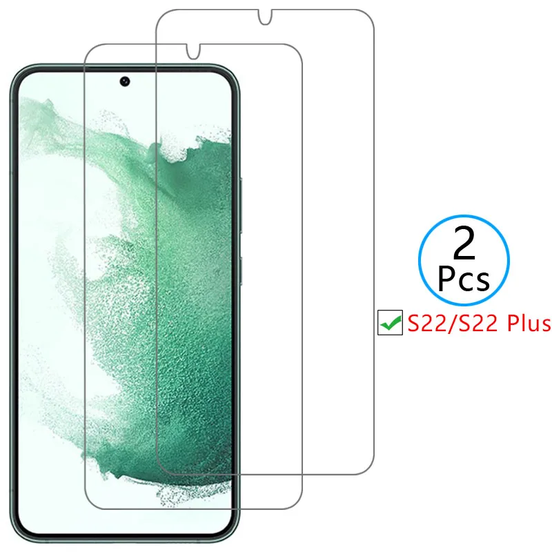 

screen protector for samsung s22 plus 5g protective tempered glass on galaxy s 22 22s s22plus pro film samsun samsumg sansung 9h