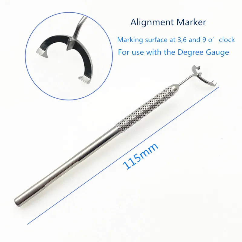 

Stainless steel Alignment Marker Ophthalmic surgery Microsurgery instrument