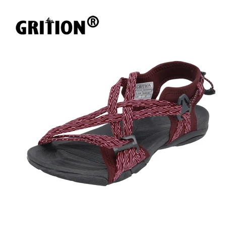 Сандалии GRITION женские быстросохнущие, мягкая дышащая обувь для йоги, не скользящие, повседневные, плоская подошва, модель 2024
